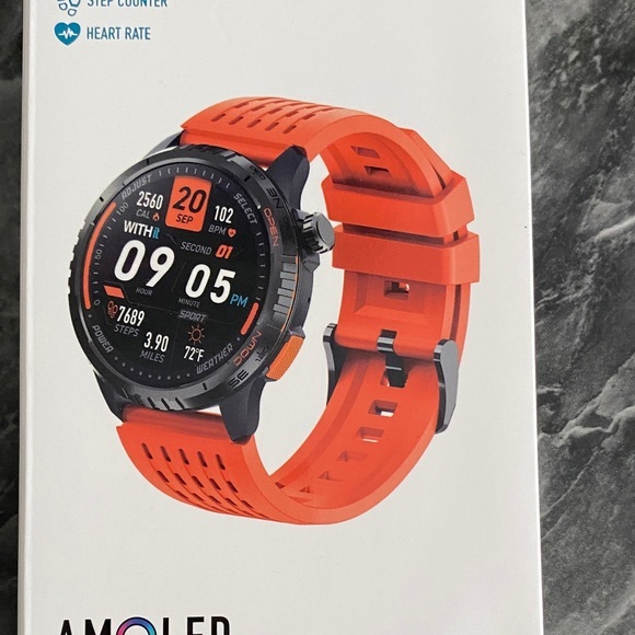 Zetta Smartwatch - Vibrant Orange